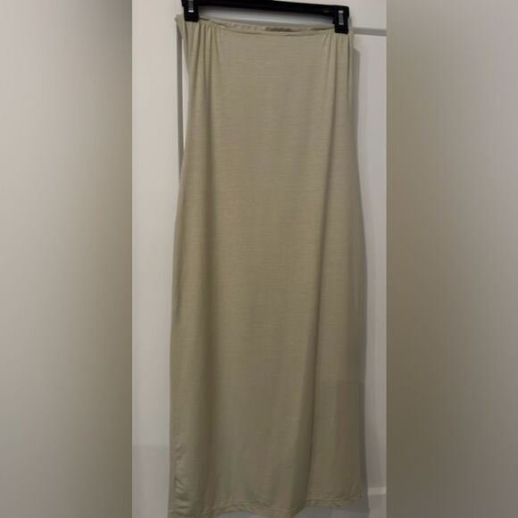 Reformation Ryden Knit Strapless Tube Dress NWT Large $188 - Picture 4 of 7